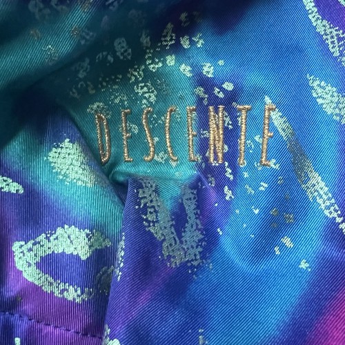 Descente Ski Snow Snowboarding Jacket Vintage 90s Women’s Size 8 Blue Purple - Picture 10 of 17