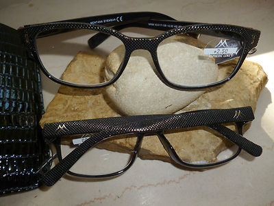 Wenn Lesebrille...dann Montana MR88 - schwarz  +1,0 +1,5 +2,0 +2,5 +3,0 +3,5 