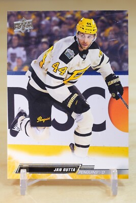 2022-23 Upper Deck Ext Base #607 Jan Rutta - Pittsburgh Penguins