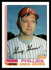 1982 Topps #53 Greg Gross EX/ NRMT