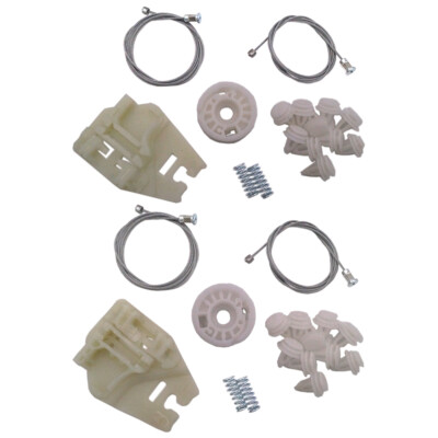 Window Regulator Repair Kit Cable Pull - Rear Right for Peugeot 307 Cc