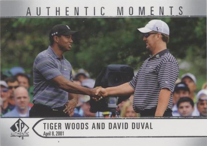 2021 SP Authentic - David Duval Tiger Woods #66 - 1 of 1