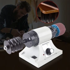 Electric Leather Edge Polishing Grinding Burnishing Machine Leather Tool 8000RPM