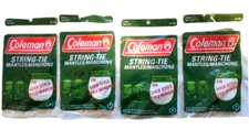 8 COLEMAN STRING TIE #20 LANTERN MANTLES 4 PACKS OF 2 (8 TOTAL MANTLES) NEW