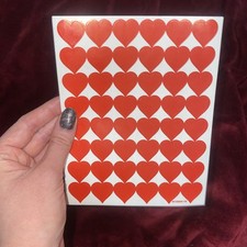 Valentine  s Cards 2000 Heart Stickers Just The Hearts Valentine's Day Stickers.