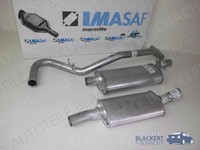 Imasaf Auspuffset Ab VorschalldäMpfer FüR Citroen C25 2.5 D Turbo+4X4 1987-1994