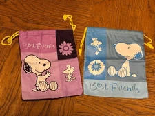SNOOPY Pouch bag set of 2