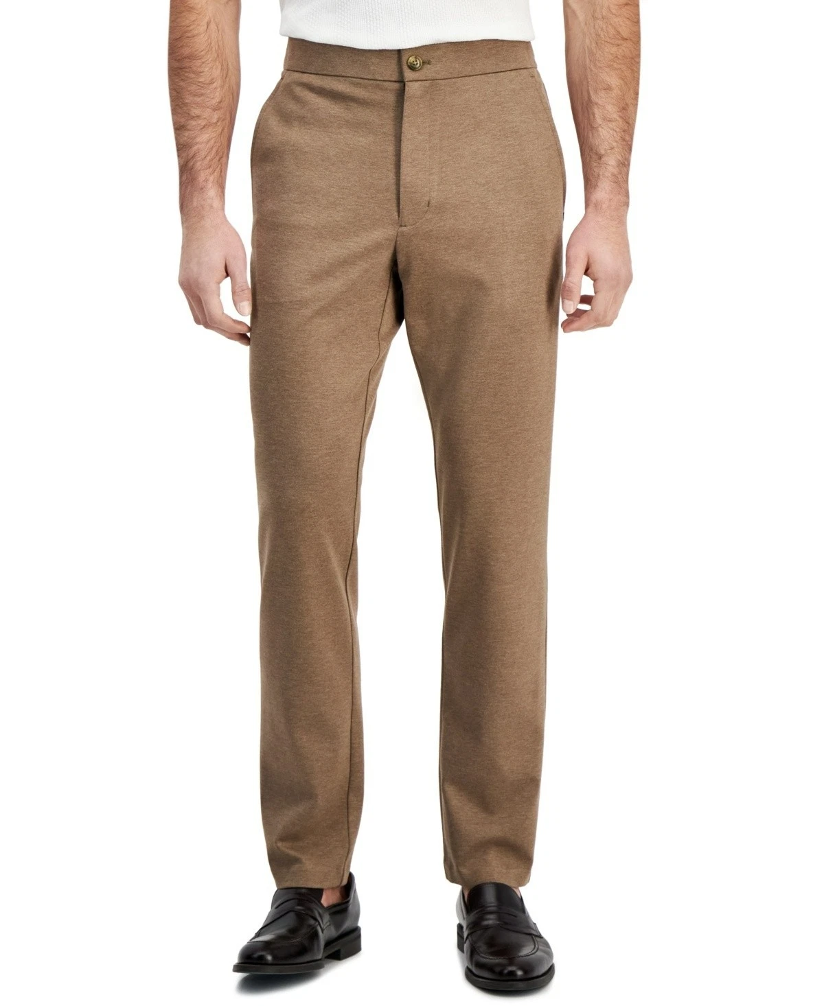 Alfani Mens Heathered Knit Suit Casual Jogger Pants 34W x 30L