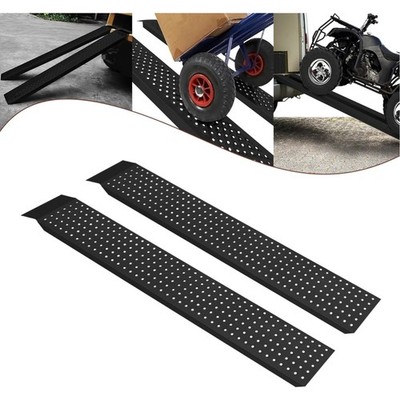 Laderampe Rampen 135x23cm 400KG Verzinkt Stahl Antirutsch Fahrzeugeheber