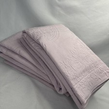 Vintage Ralph Lauren Home Matelasse Euro Shams Lilac 26x26 100 Cotton NWOT