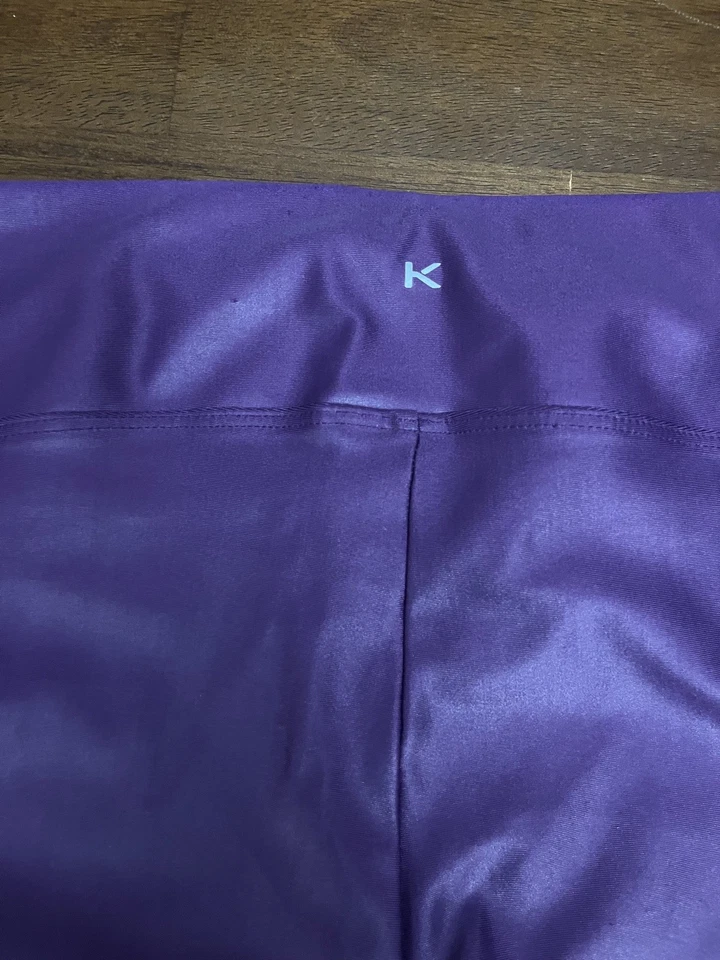 LEGGINGS MUJER KORAL Púrpura Lustroso Brillante Medianos Foto 4 de 4