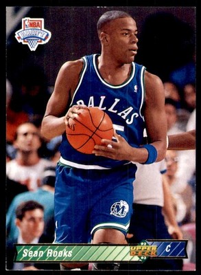1992-93 Upper Deck Sean Rooks RC Dallas Mavericks #19