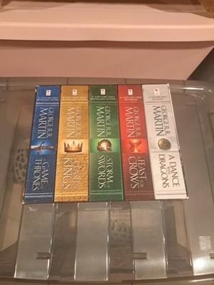 Game of Thrones Box Set 1-5, A Song of Ice and Fire George R.R. Martin Box Set