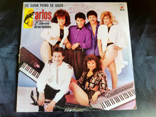 Carlos El Tibruon de Los Teclados Original 1992 Balboa Mexico Lp Record Cumbia