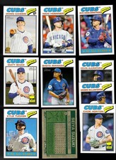 2026 Topps Heritage - CHICAGO CUBS Team Set A...
