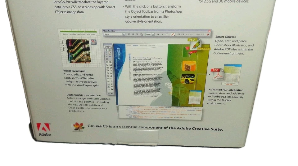 ADOBE GoLive CS Upgrade With Serial # Number For Windows - Image 4 of 4