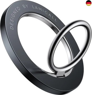 BESUCHE DEN LAMICALL-STORE Handy Ring Halterung Magnetisch für MagSafe - Lamicall 360° Drehung Handy Griff