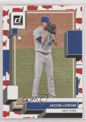 2022 Panini Donruss America 35/50 Jacob deGrom #101 0c2