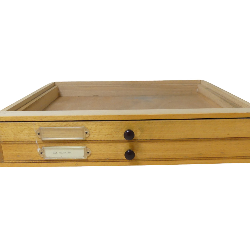 Bloc en bois de rangement d'établi 2 tiroirs pour vos restaurations