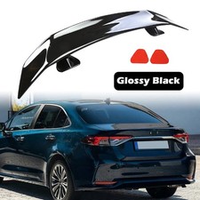 For Toyota Corolla Sedan 46gt Racing Glossy Black Rear Trunk Spoiler Wing Lip For Toyota Corolla Sedan 46gt Racing Glossy Black Rear Trunk Spoiler Wing Lip