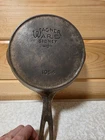 VTG Wagner Ware Sidney O 1054 Cast Iron Skillet w/Heat Ring - Nickel Plated #4