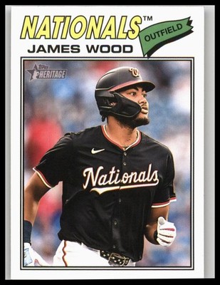 2026 Topps Heritage #295 James Wood