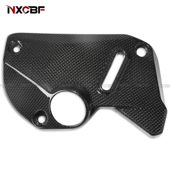 2017-2021 Ducati Monster 1200/S Carbon Fiber Right Side Water Coolant Cover - Imagem 2 de 4