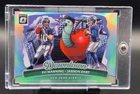 2025 Panini Optic Eli Manning & Jaxson Dart Dual Downtown! Giants! Case Hit!