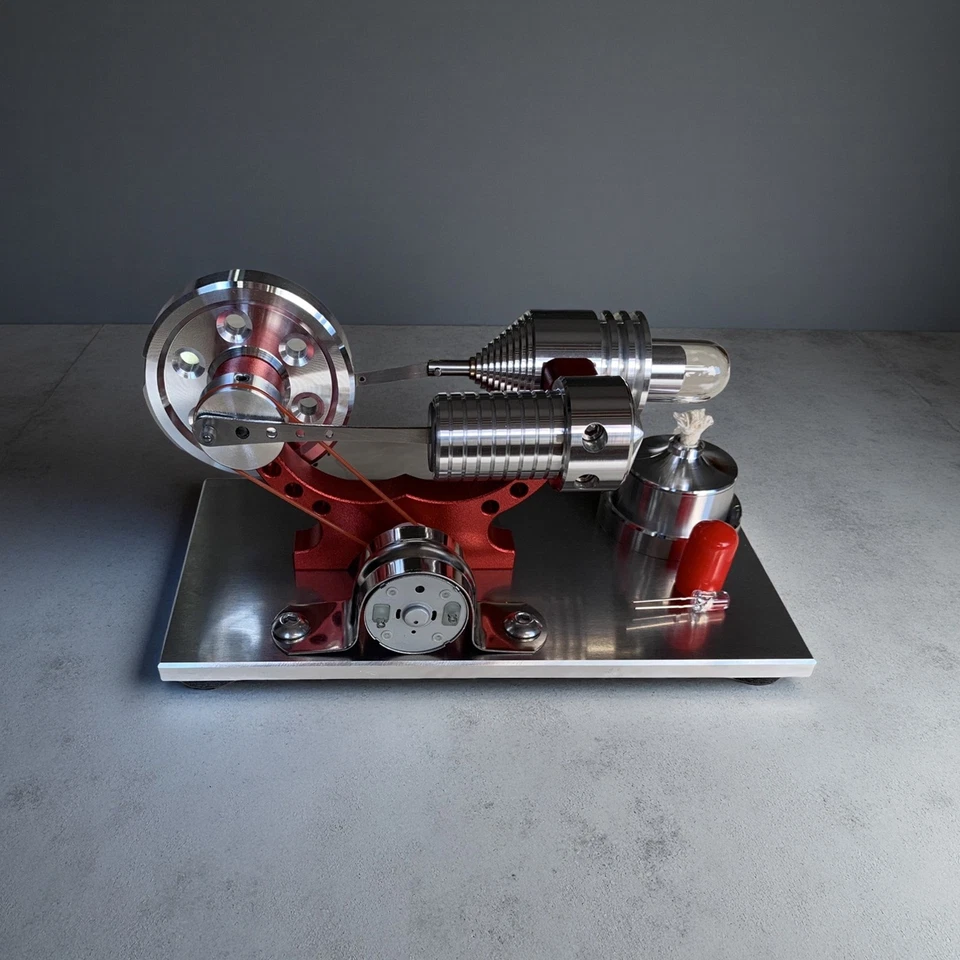 For Stirling Engine Microengine Steam Engine Hobby Generator Model EducationalRC - Image 3 of 4