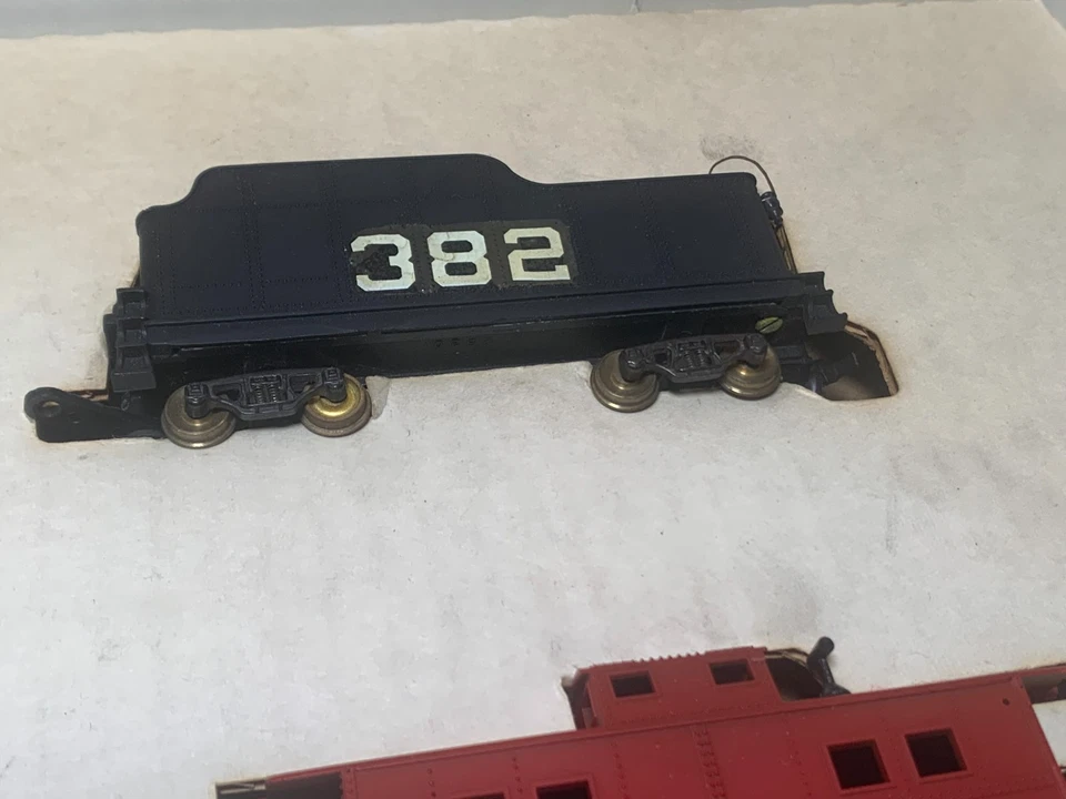 Juego de tren Varney HO 1960 Silver Falcon n.º 2798 con 1 loco, 6 vagones y caja original Foto 3 de 4