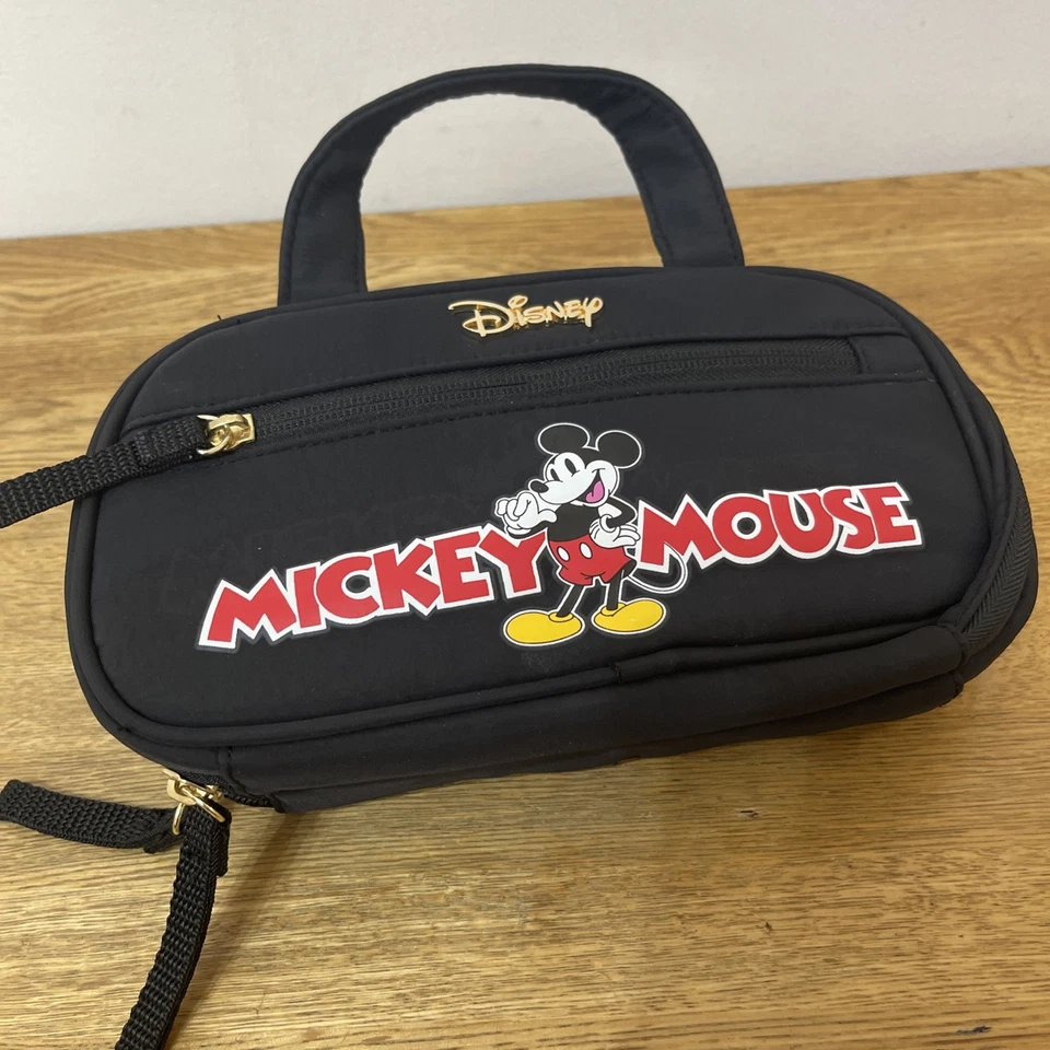 Disney Mickey Mouse ladies black toiletry bag/ makeup bag - Image 2 of 4