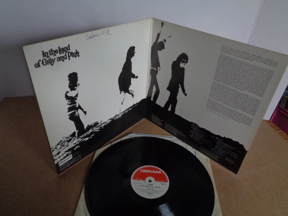 LP CARAVAN - IN THE LAND OF GREY AND PINK 1971 uk DERAM gatefold PROG-ROCK fotos - Immagine 4 di 4