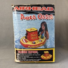 AIRHEAD Pool Party Essential Aqua Oasis Floating Cooler for 24 Cans New Open Box