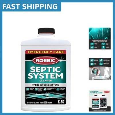Emergency 32oz Septic Cleaner: Efficient Biodegradable Clog Relief Solution