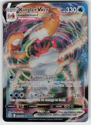 Kingler VMAX 029/172 Brilliant Stars Ultra Rare Holo