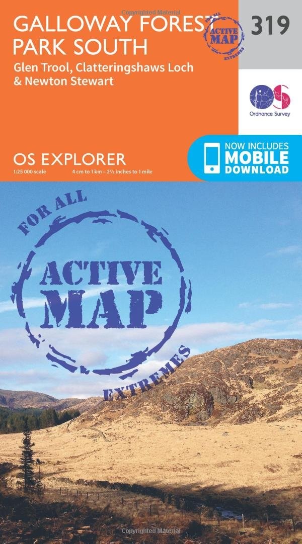 Galloway Forest Park South by Ordnance Survey NEW - Image 3