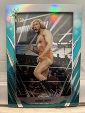 2026 Topps Chrome WWE Charlie Dempsey - Aqua Refractor/199 #163