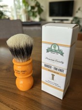 Stirling Soap Finest Badger Shave Brush - 24mm Fan Knot (Butterscotch)