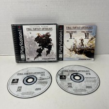 Final Fantasy Anthology (IV + V) – Promo Press – Sony PS1 – PAL – Action Aventure – Bon état