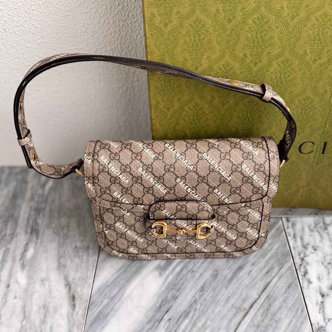 GUCCI   BALENCIAGA Horsebit 1955 Shoulder Bag 800844 thumbnail 5