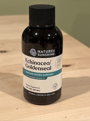 Nature's Sunshine Echinacea Goldenseal Liquid 2 Oz. BB 07/2026