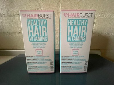 Hairburst 2 Monatsvorrat Haarvitamine - 2 Packungen für 60 Tage MHD 05/2026
