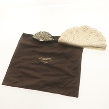 Rare Kate Spade 3D Feather Fan Coin Purse Clutch Bag Set