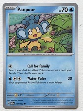 Panpour 41/182 Paradox Rift Common Near Mint Pokemon