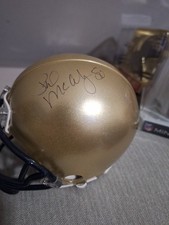 NY Giants Phil Mcconkey #80 Signed NAVY Mini Helmet JSA COA 