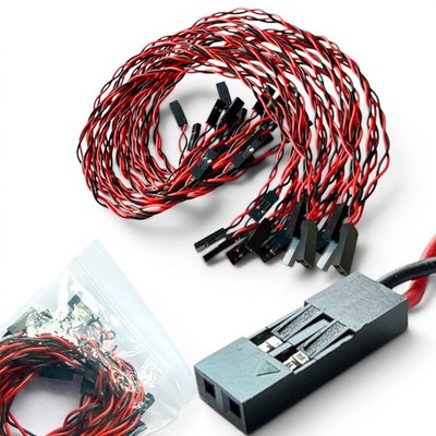 Dupont 2.54mm 2Pin Jumper Double Female Wire 10pcs for Arduino Pi Board LED Part
