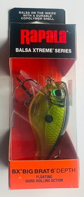 FREE SHIPPING Rapala BX Big Brat 6' Depth Homer's Buddy 022677 308777