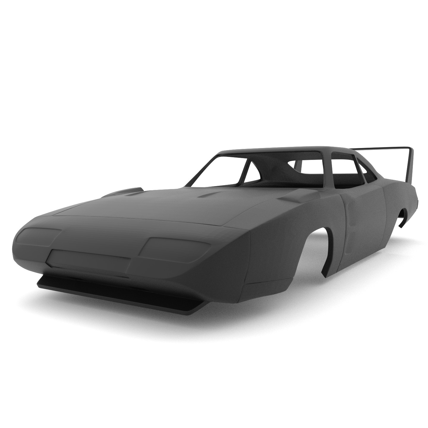 1/25 Scale Resin 1969 Dodge Daytona Charger Body 3D Printed