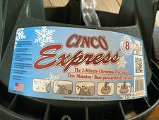 Cinco Express Christmas Tree Stand C 152 Classic 8' Tall Trees 5.5" Trunk 