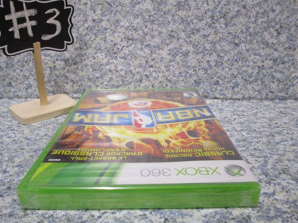 Video Game XBOX 360 NBA JAM Basketball NEW SEALED #3 - Image 4 of 4